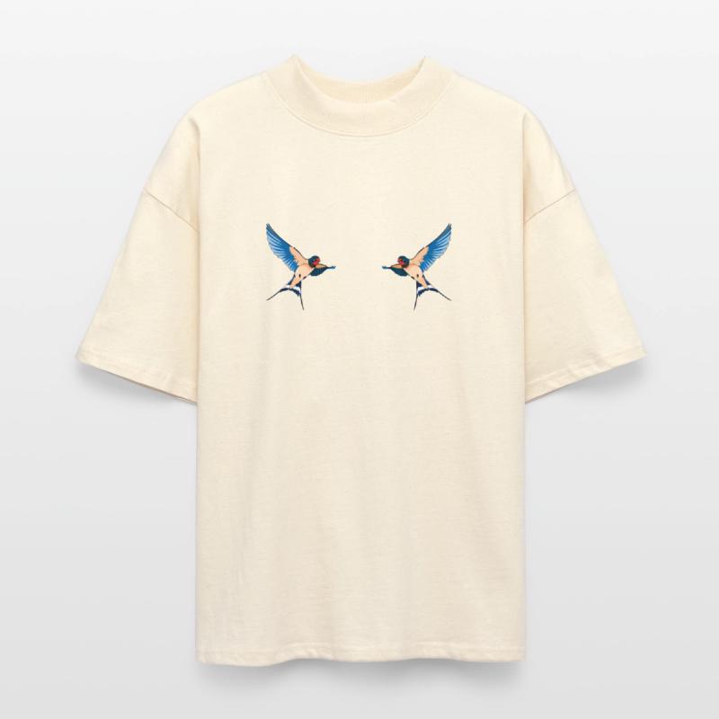 Swallows Hirundo rustica Sailor tattoo 01