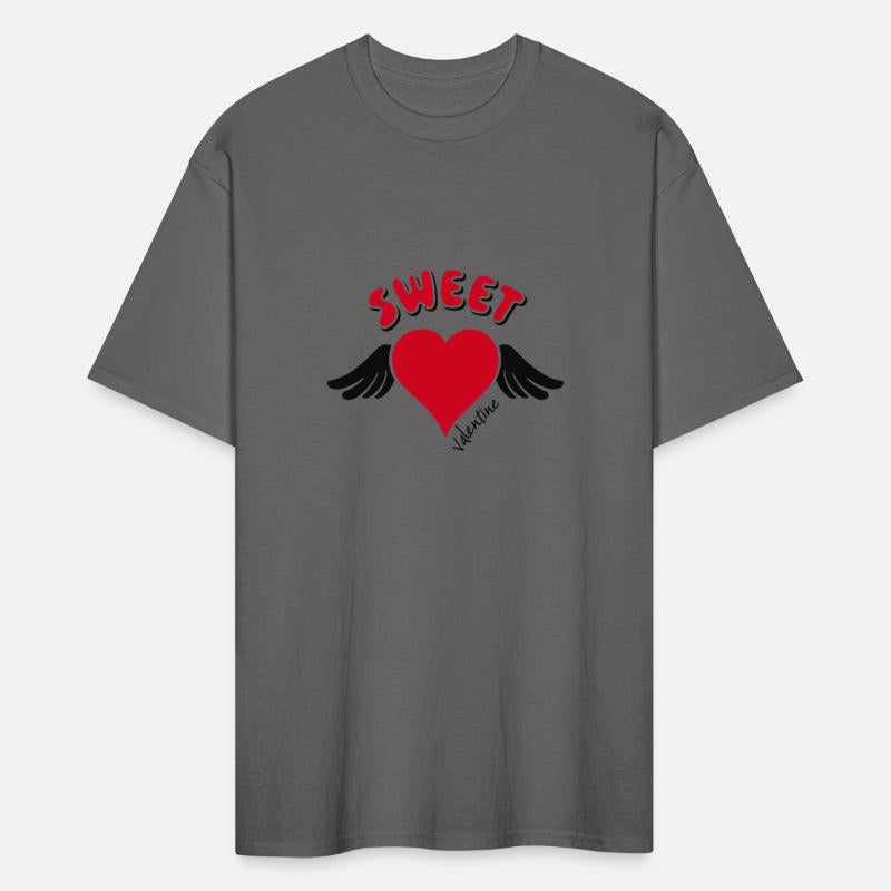 Sweet Valentine Valentine's Day Heart Cupid Wings