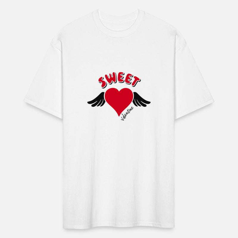Sweet Valentine Valentine's Day Heart Cupid Wings