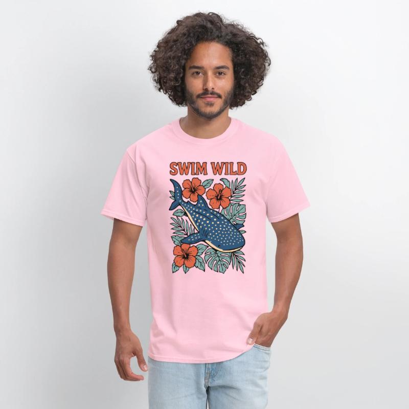 Swim Wild | Tropical Whale Shark Design