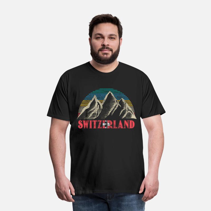 Switzerland Alps Flag Gift Idea