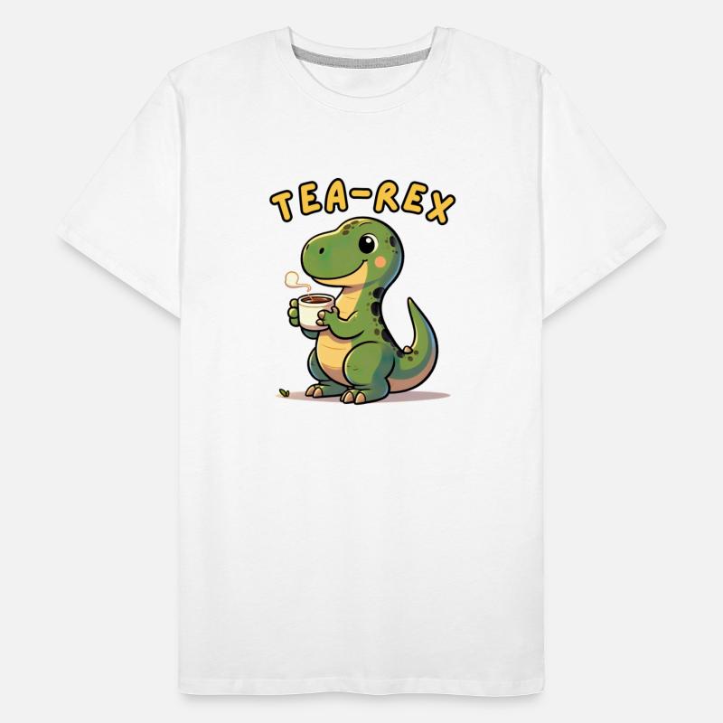 Tea Rex T-Rex Funny Dino Coffee Dinorsaur Cute