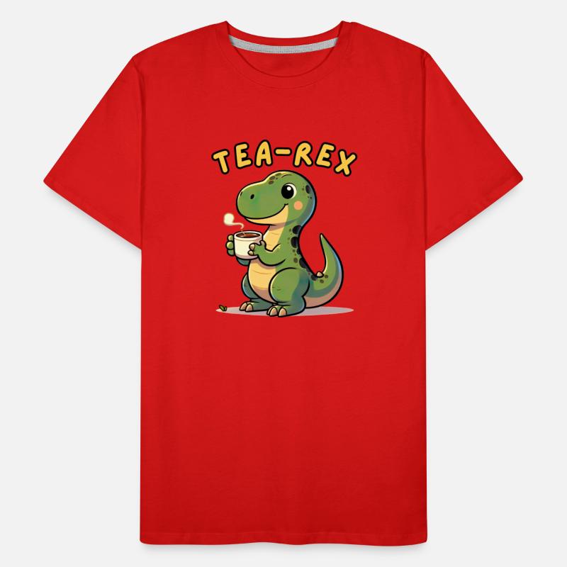 Tea Rex T-Rex Funny Dino Coffee Dinorsaur Cute
