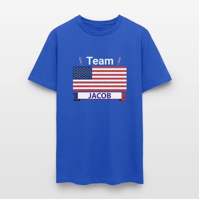 Team Jacob USA American Flag Star Stripe