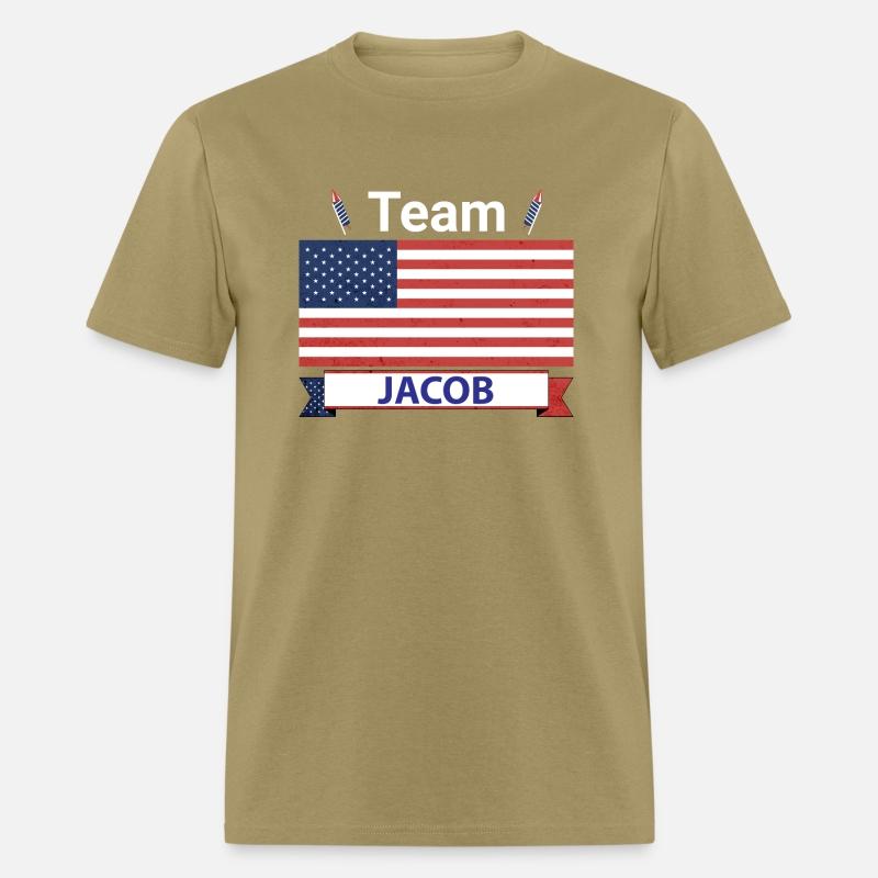 Team Jacob USA American Flag Star Stripe