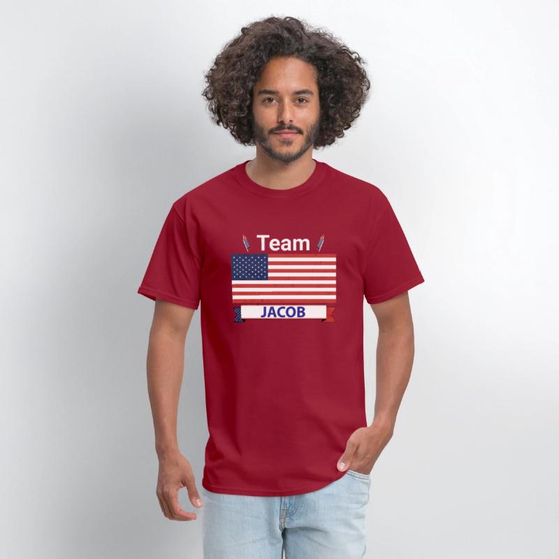 Team Jacob USA American Flag Star Stripe