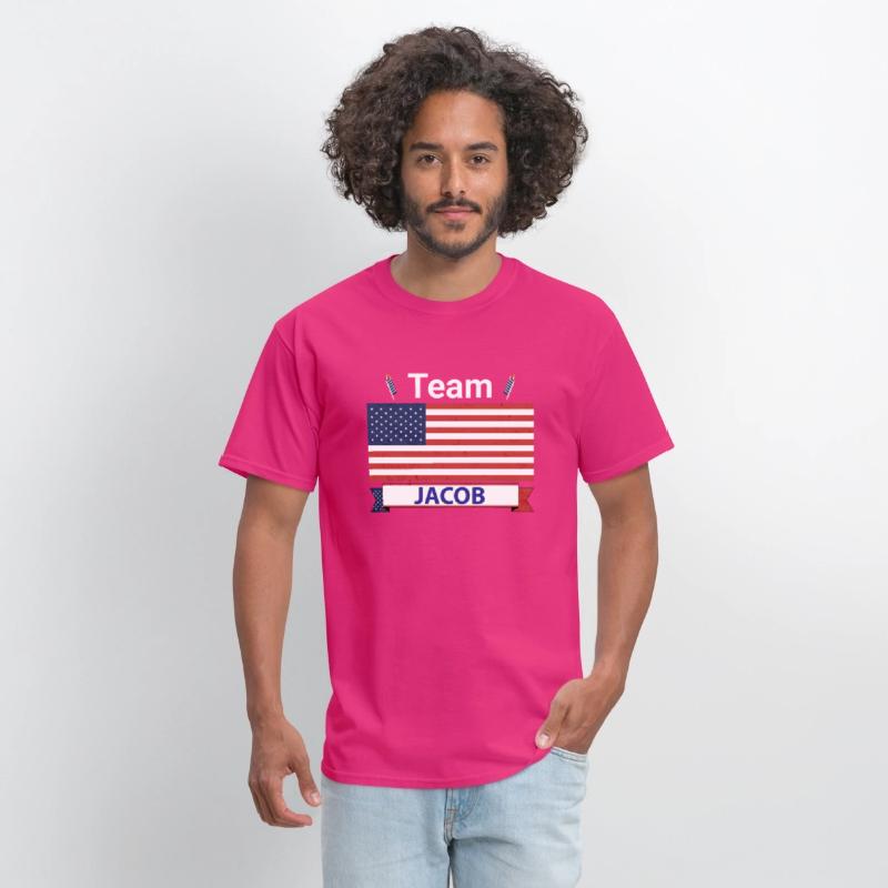 Team Jacob USA American Flag Star Stripe