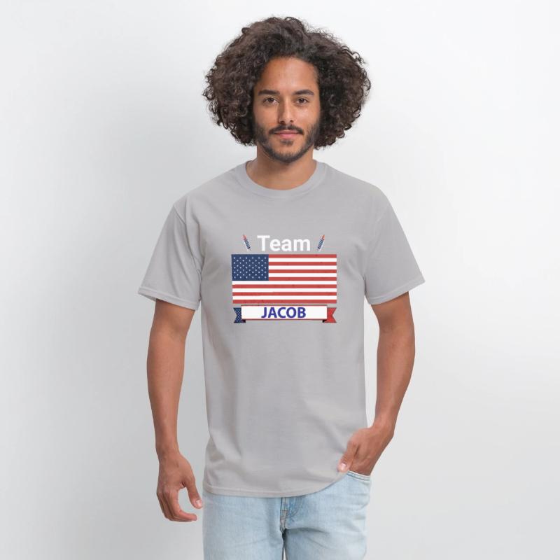 Team Jacob USA American Flag Star Stripe