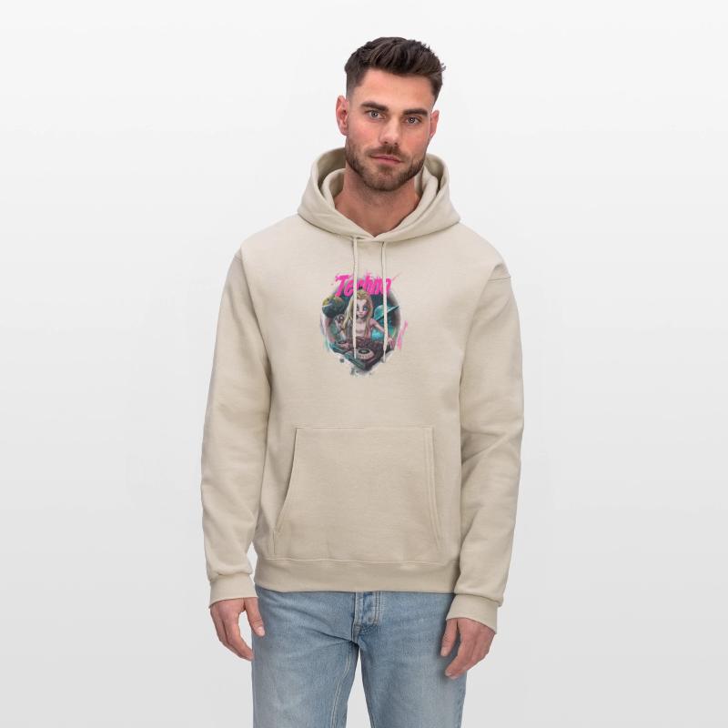 Techno DJ Alien Girl Rave Dancefloor