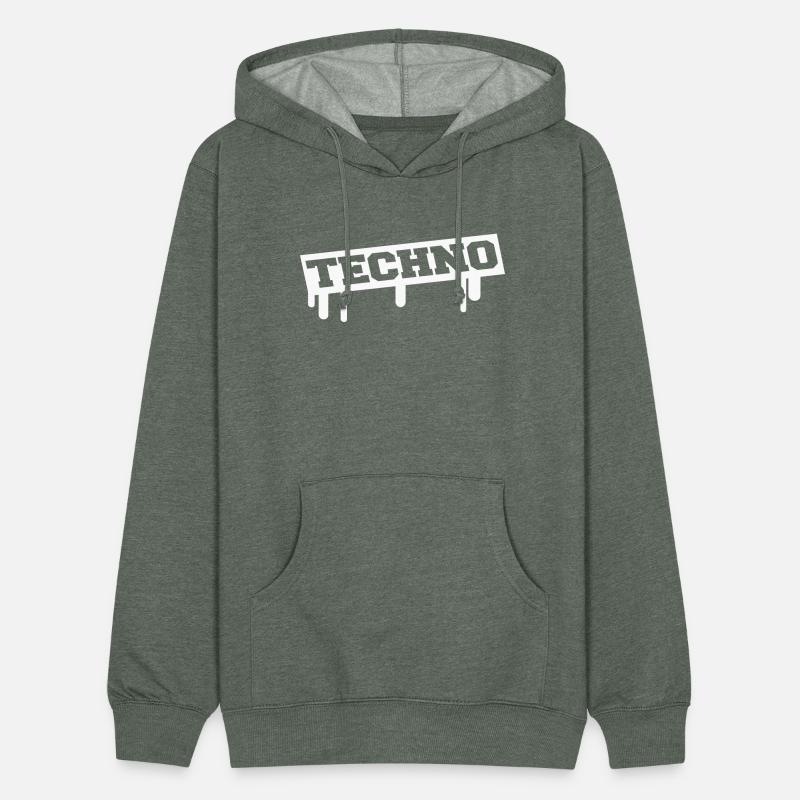 Techno Music Love Graffiti Stamp Quote Party Logo