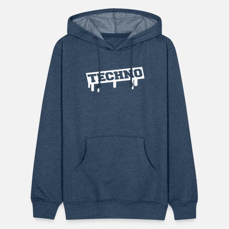 Techno Music Love Graffiti Stamp Quote Party Logo