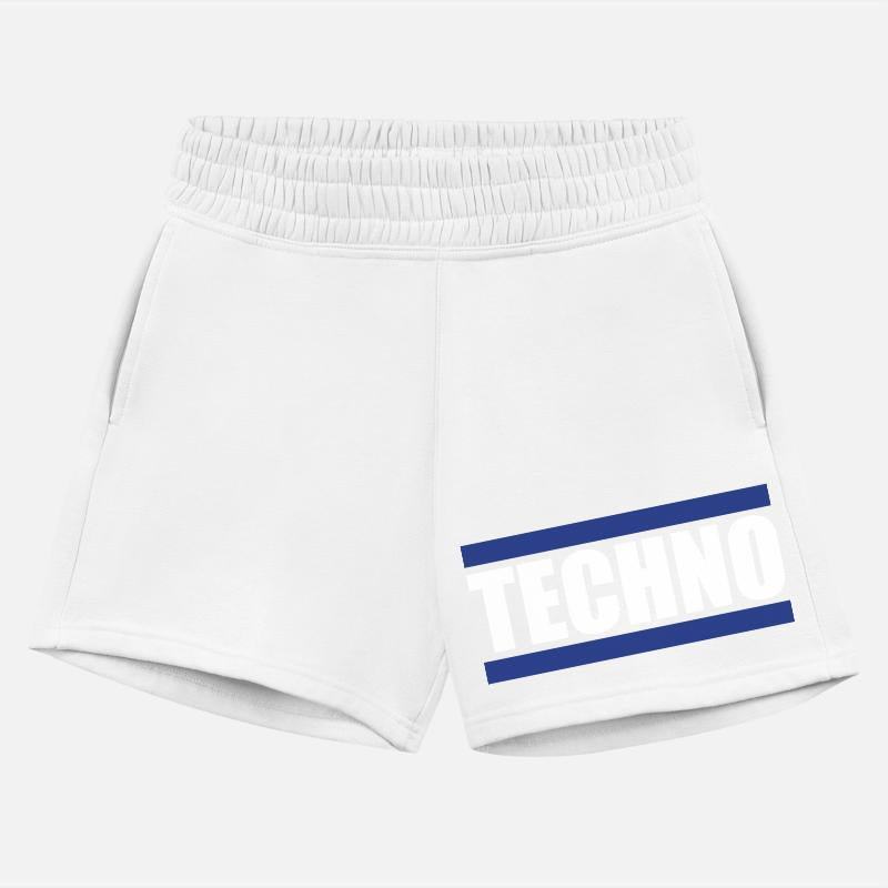 Techno Music Love Letters Quote Dance Party Logo