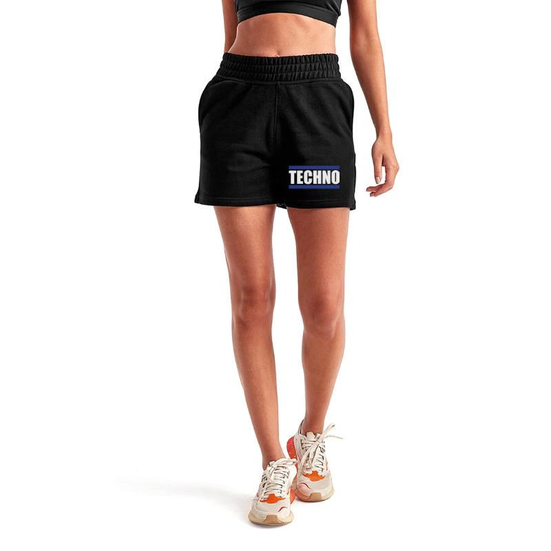 Techno Music Love Letters Quote Dance Party Logo