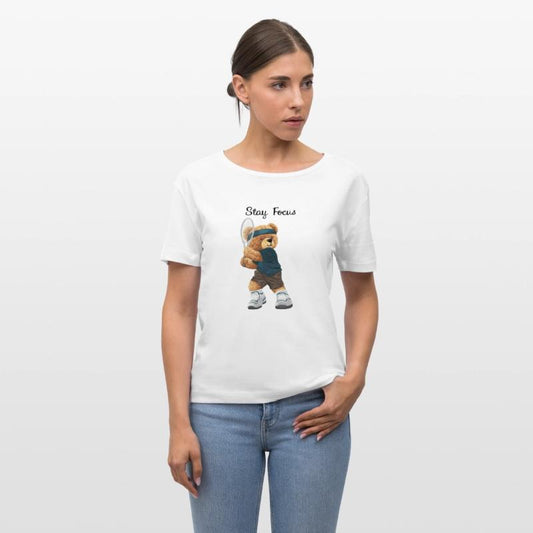 Tennis Bear in Athletic Gear