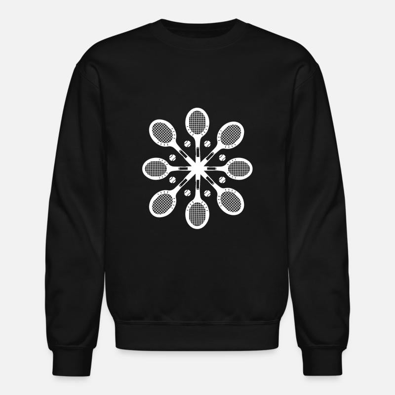 Tennis Christmas Snowflake Pattern