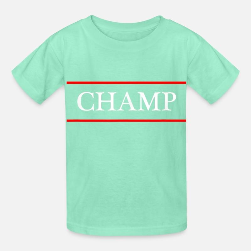 that says Word CHAMP