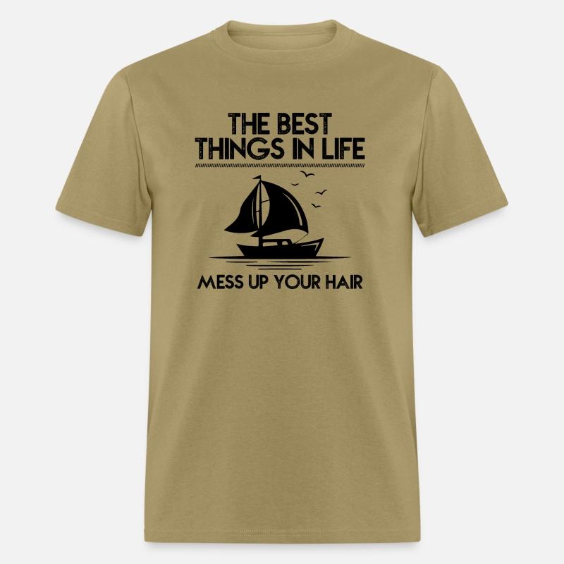 The best things in life mess up your hair sailing