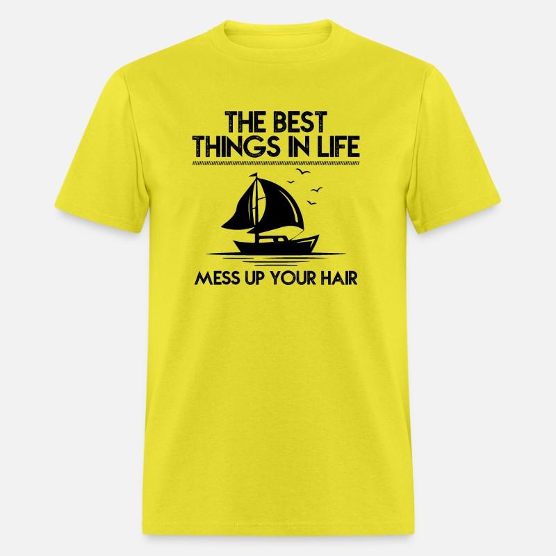 The best things in life mess up your hair sailing
