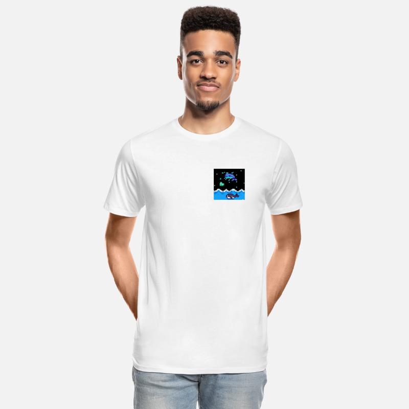 The Jumping Pixel Whale