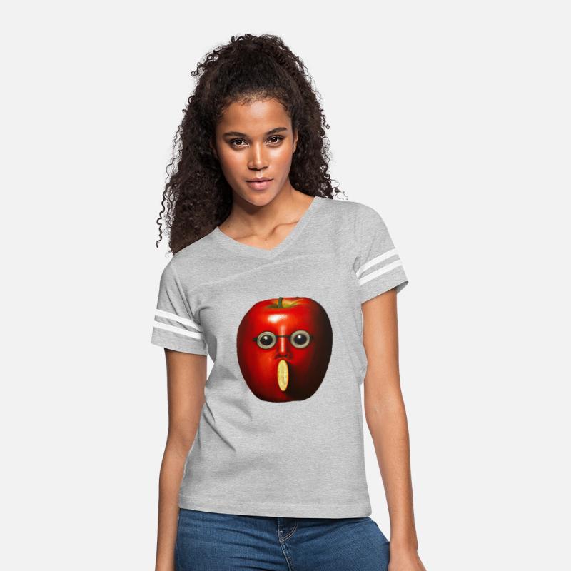 The Peculiar Red Apple