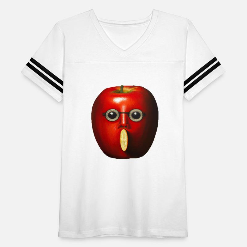 The Peculiar Red Apple