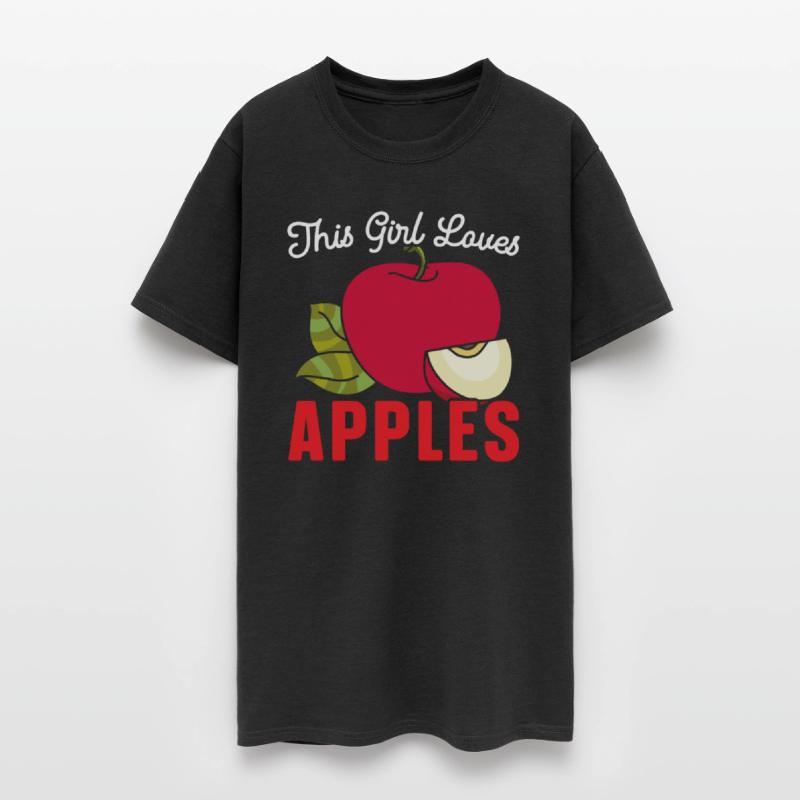 This Girl Loves Apples Apple Fruit Lover Apple