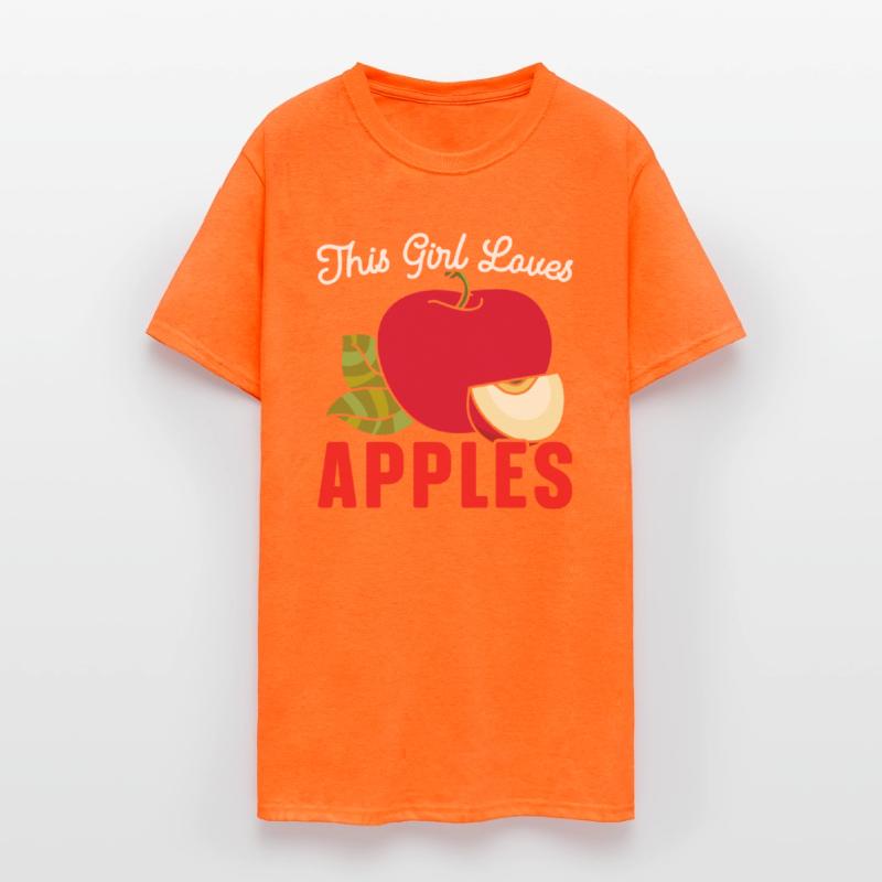 This Girl Loves Apples Apple Fruit Lover Apple