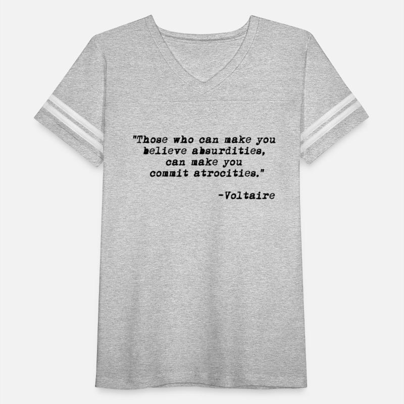 Those Who Can Make You Believe Absurdities Voltair