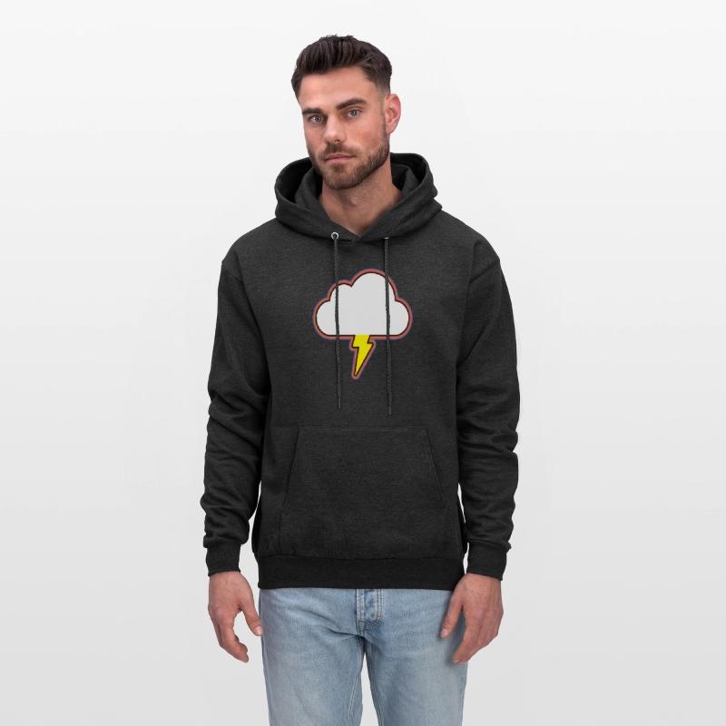 Thunder Cloud Lightning Raining Storm