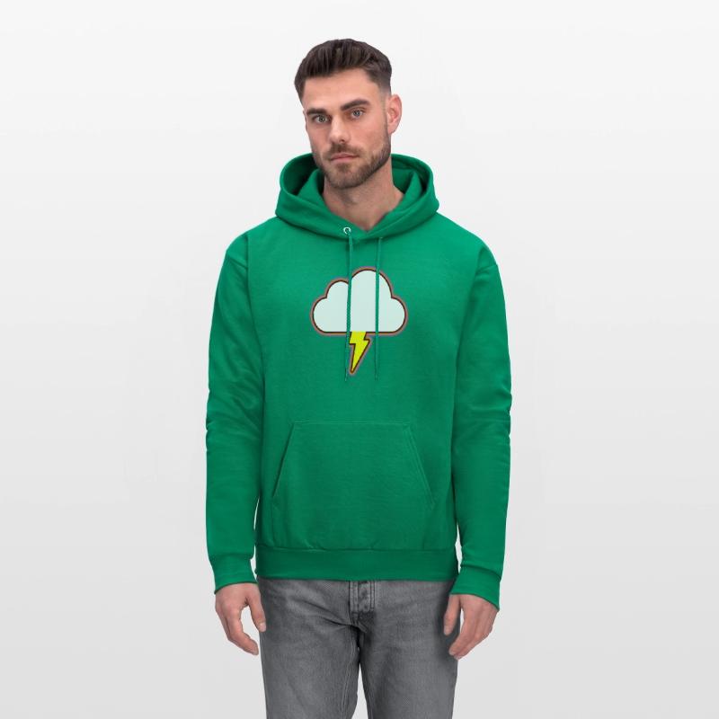 Thunder Cloud Lightning Raining Storm