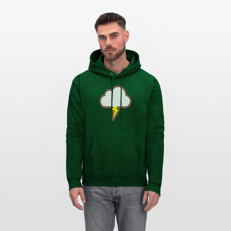 Thunder Cloud Lightning Raining Storm