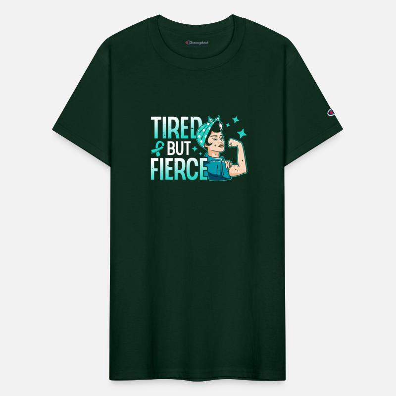 Tired But Fierce Women Empowerment Stress