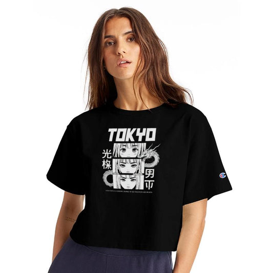 Tokyo-Inspired Manga Female Art Illustration