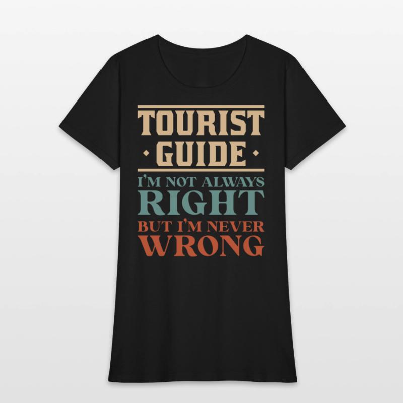 Tourist Guide I’m Not Always Right Funny Quote