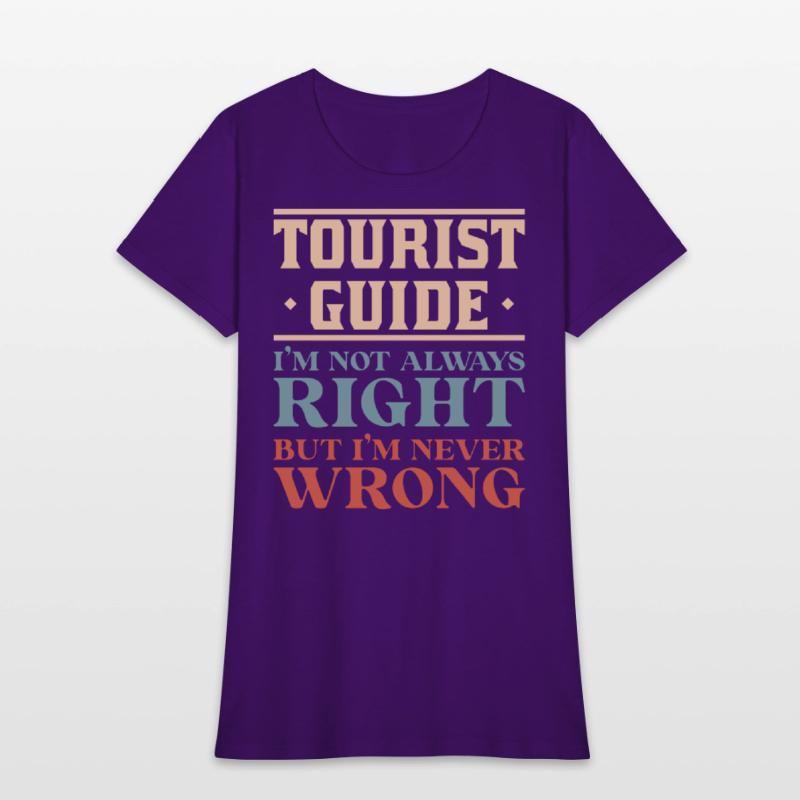 Tourist Guide I’m Not Always Right Funny Quote