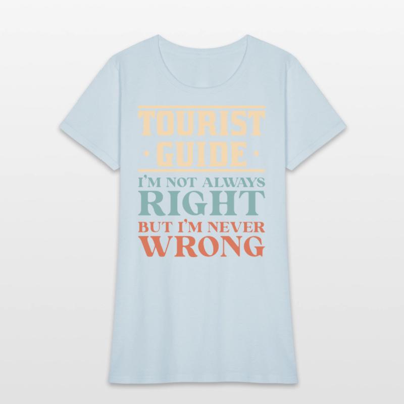 Tourist Guide I’m Not Always Right Funny Quote