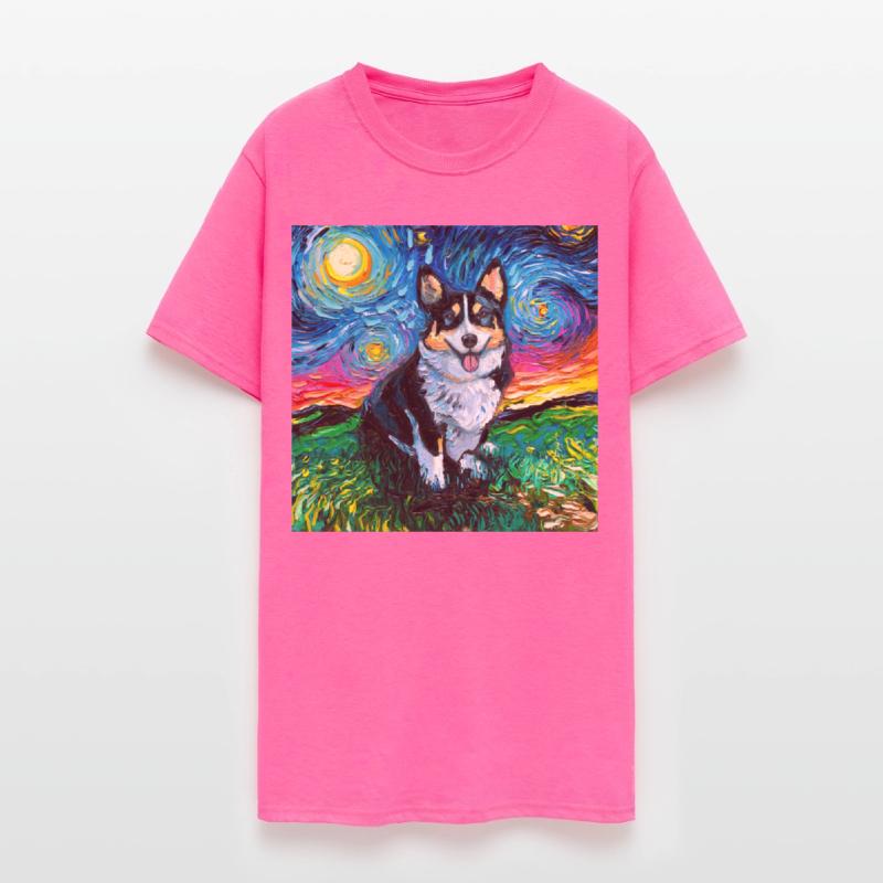 Tri Color Corgi Night