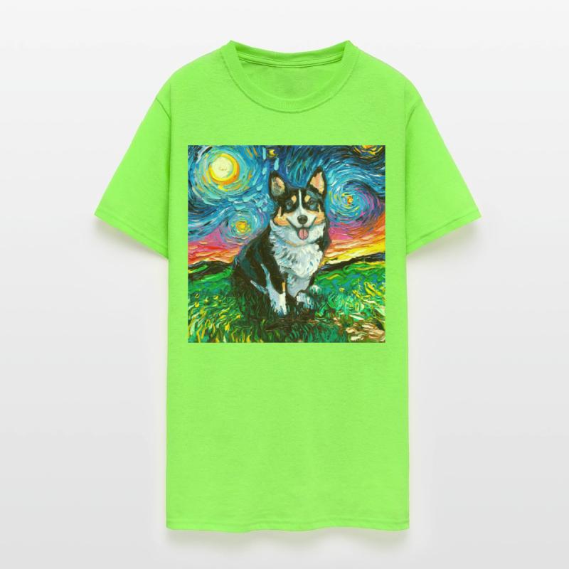 Tri Color Corgi Night