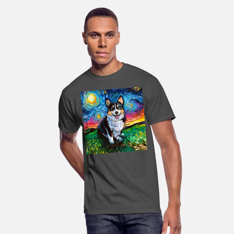 Tri Color Corgi Night