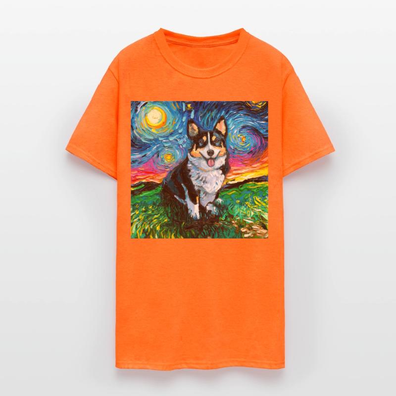 Tri Color Corgi Night