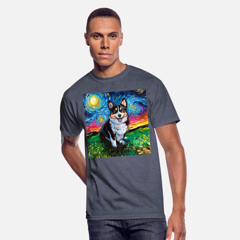 Tri Color Corgi Night