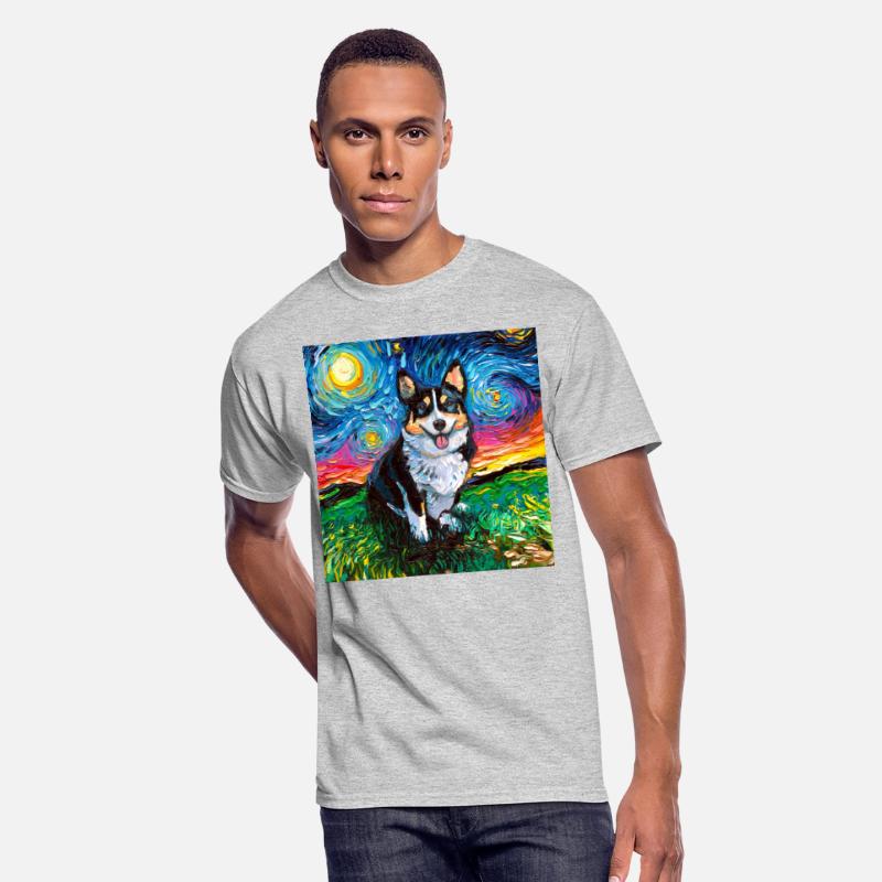 Tri Color Corgi Night