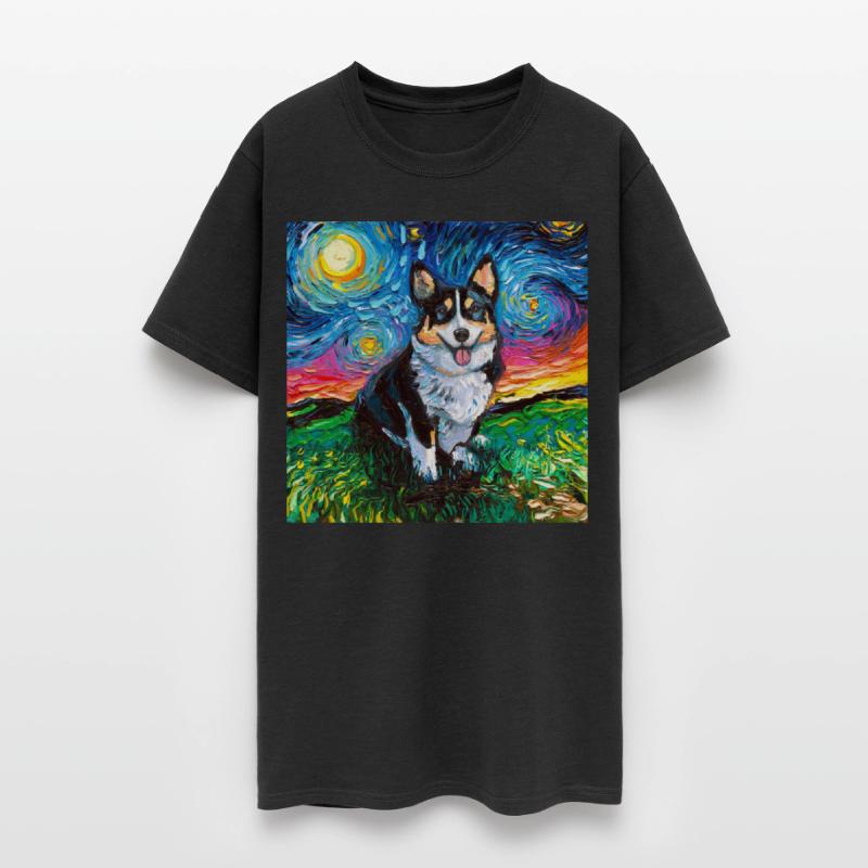 Tri Color Corgi Night