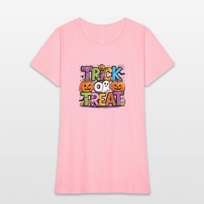 Trick or Treat Halloween Ghost Pumpkin