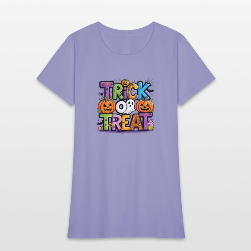 Trick or Treat Halloween Ghost Pumpkin