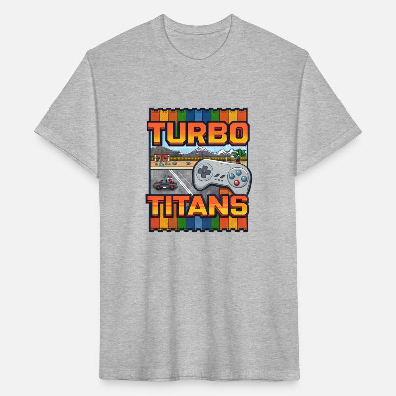 Turbo Titans - Retro Video Game