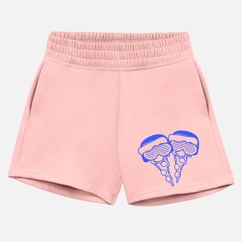 Two DJ Salami Pizza Slices Fast Food 2 Music Party