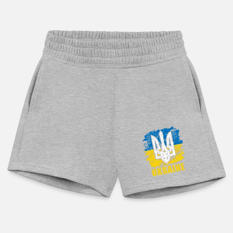 Ukraine Flag With Ukraine Symbol