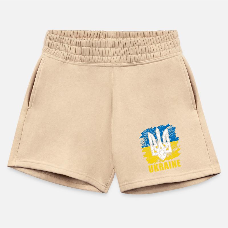 Ukraine Flag With Ukraine Symbol