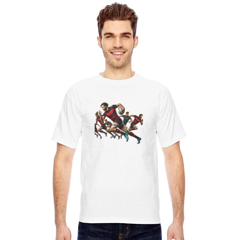 Unstoppable Rugby Action – Power, Speed & Teamwork